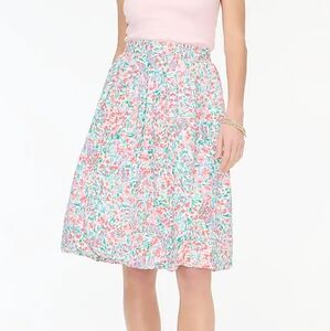 J Crew Floral Print Women's Skirt XS